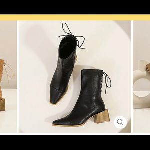Souk & Sepia Black booties